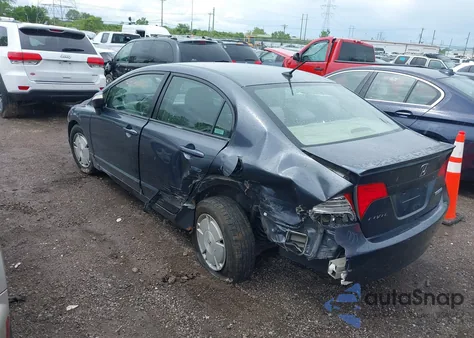 2006 Honda Civic Hybrid z USA, uszkodzony, nr VIN JHMFA36246S008051
